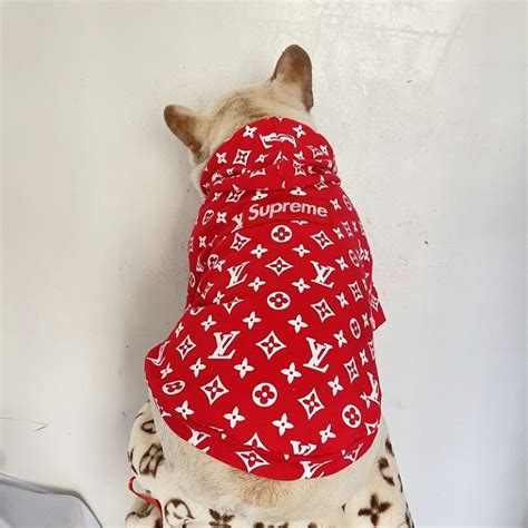 lv dog sweater|louis vuitton dog clothes.